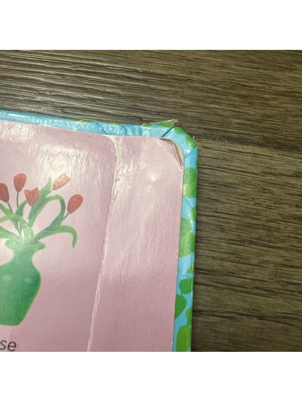 Usbourne Home Accents Book with Blue and Pink Cover - Picture 11 of 15